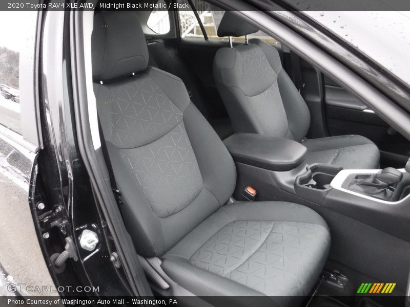 Midnight Black Metallic / Black 2020 Toyota RAV4 XLE AWD
