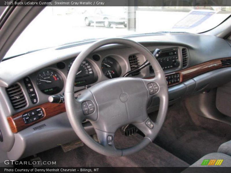 Steelmist Gray Metallic / Gray 2005 Buick LeSabre Custom