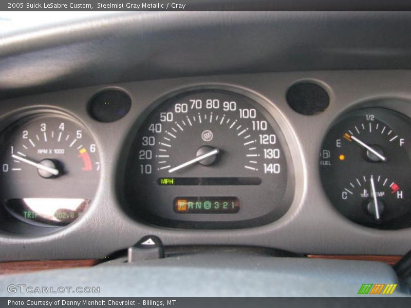 Steelmist Gray Metallic / Gray 2005 Buick LeSabre Custom