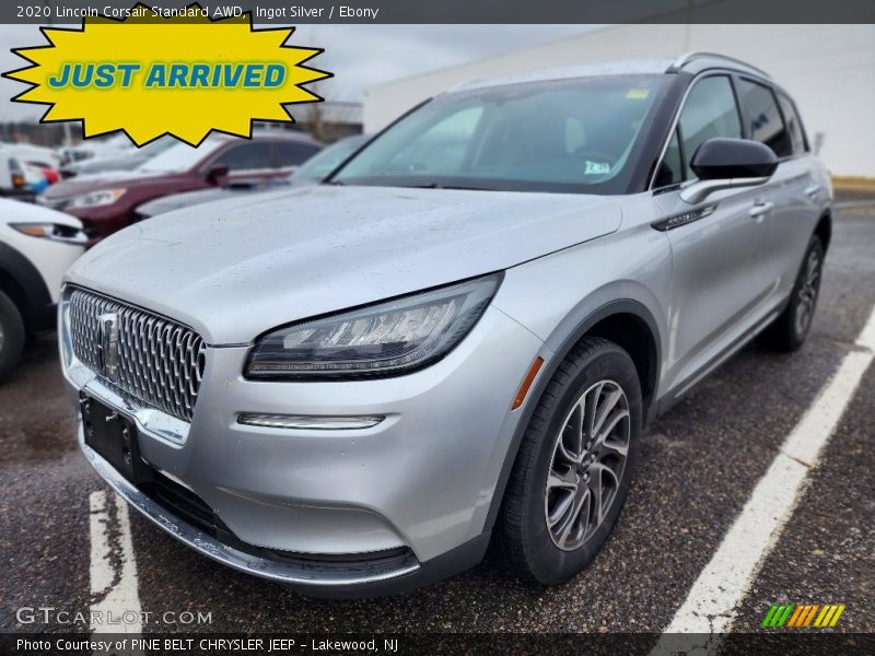 Ingot Silver / Ebony 2020 Lincoln Corsair Standard AWD