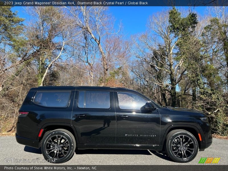 Diamond Black Crystal Pearl / Global Black 2023 Jeep Grand Wagoneer Obsidian 4x4
