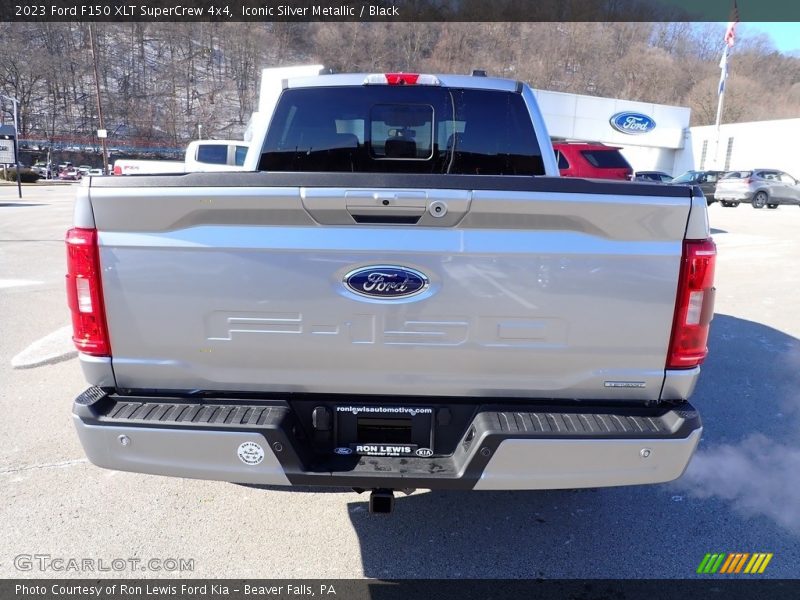Iconic Silver Metallic / Black 2023 Ford F150 XLT SuperCrew 4x4