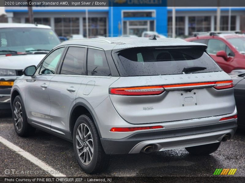 Ingot Silver / Ebony 2020 Lincoln Corsair Standard AWD