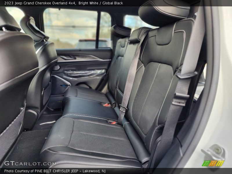 Rear Seat of 2023 Grand Cherokee Overland 4x4