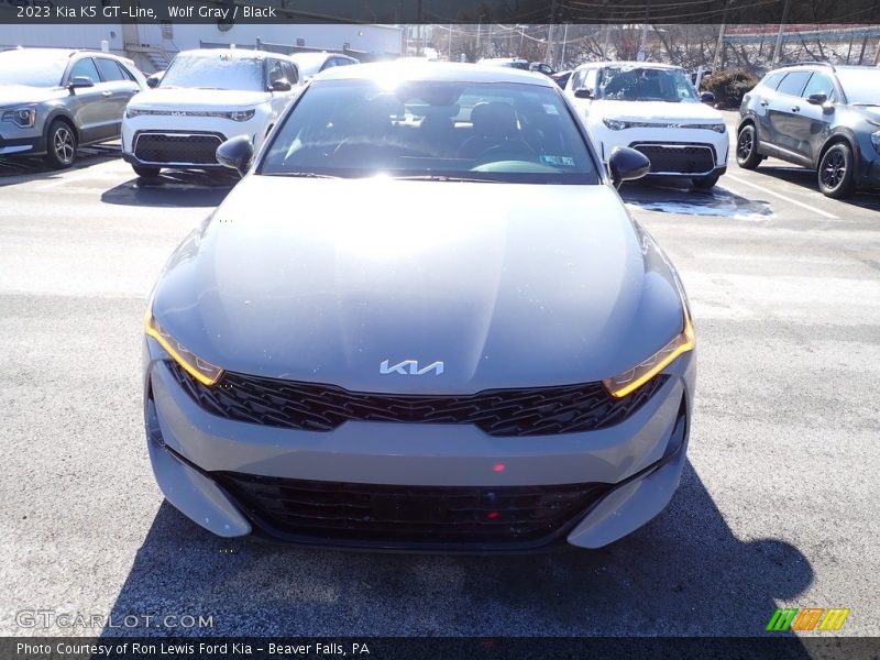 Wolf Gray / Black 2023 Kia K5 GT-Line