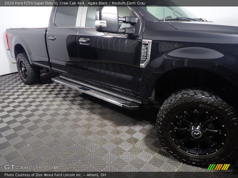 Agate Black / Medium Earth Gray 2020 Ford F250 Super Duty XL Crew Cab 4x4