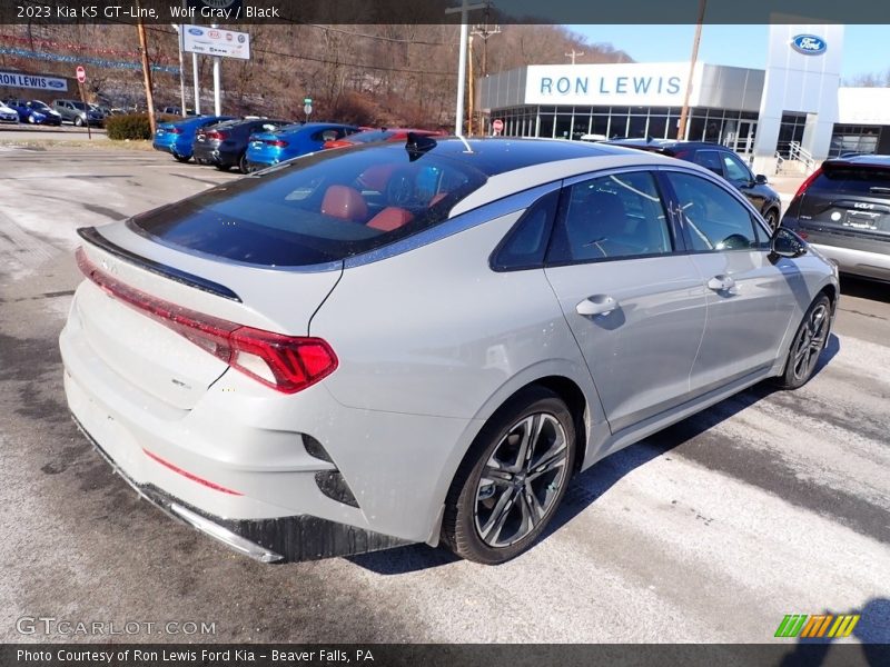 Wolf Gray / Black 2023 Kia K5 GT-Line