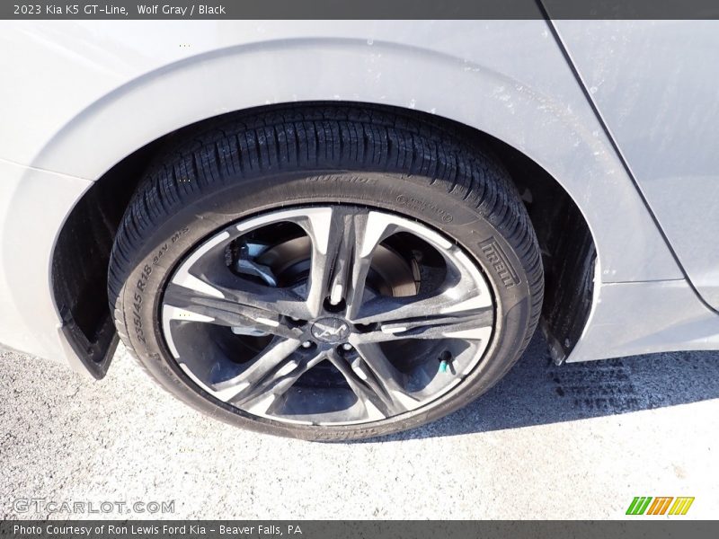 Wolf Gray / Black 2023 Kia K5 GT-Line