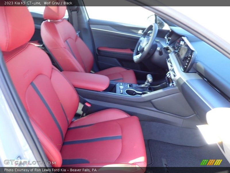 Wolf Gray / Black 2023 Kia K5 GT-Line