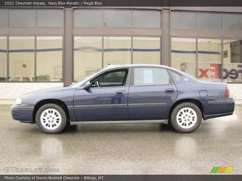 Navy Blue Metallic / Regal Blue 2002 Chevrolet Impala