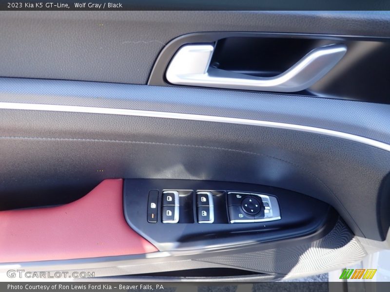 Wolf Gray / Black 2023 Kia K5 GT-Line
