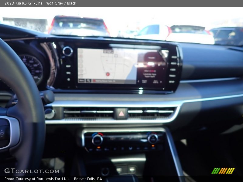 Wolf Gray / Black 2023 Kia K5 GT-Line