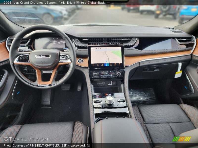Dashboard of 2023 Grand Cherokee L Summit 4x4