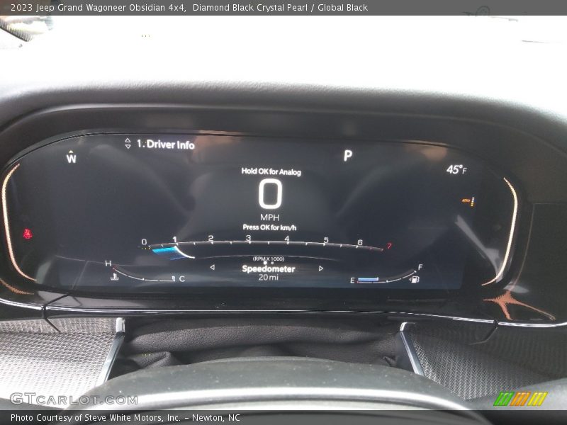 Diamond Black Crystal Pearl / Global Black 2023 Jeep Grand Wagoneer Obsidian 4x4