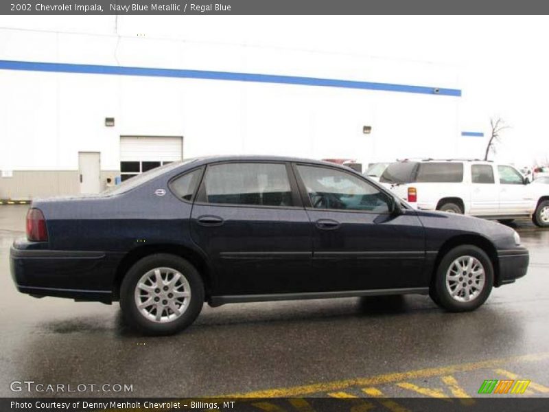 Navy Blue Metallic / Regal Blue 2002 Chevrolet Impala