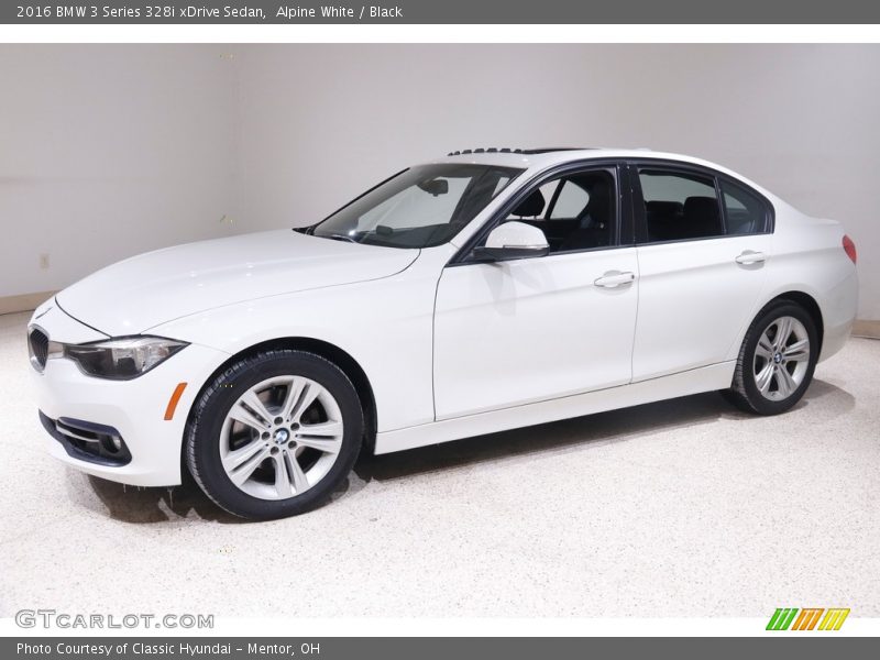 Alpine White / Black 2016 BMW 3 Series 328i xDrive Sedan