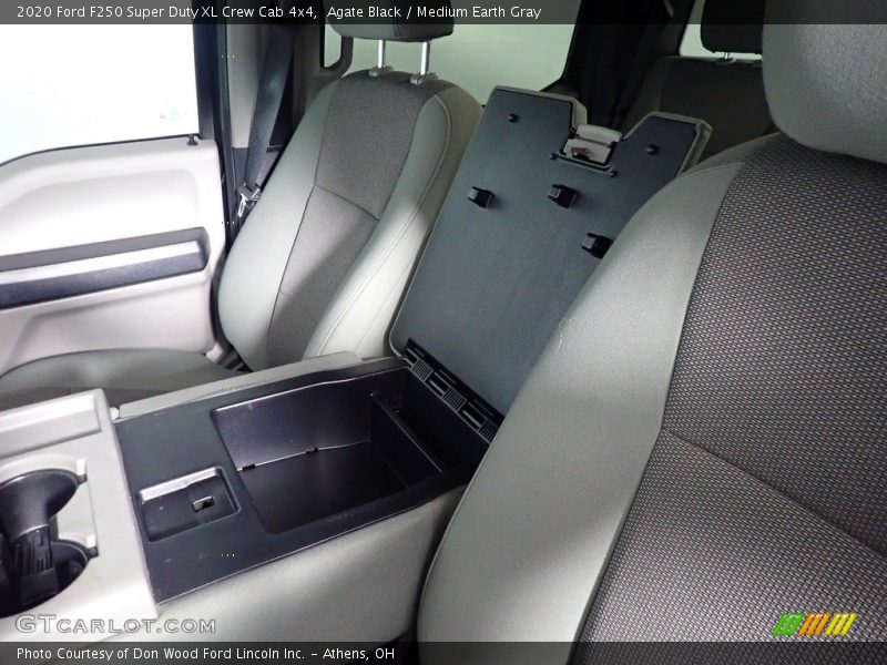 Agate Black / Medium Earth Gray 2020 Ford F250 Super Duty XL Crew Cab 4x4