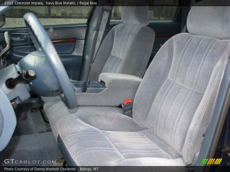Navy Blue Metallic / Regal Blue 2002 Chevrolet Impala