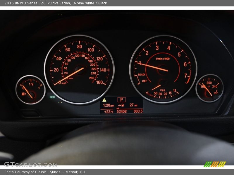 Alpine White / Black 2016 BMW 3 Series 328i xDrive Sedan