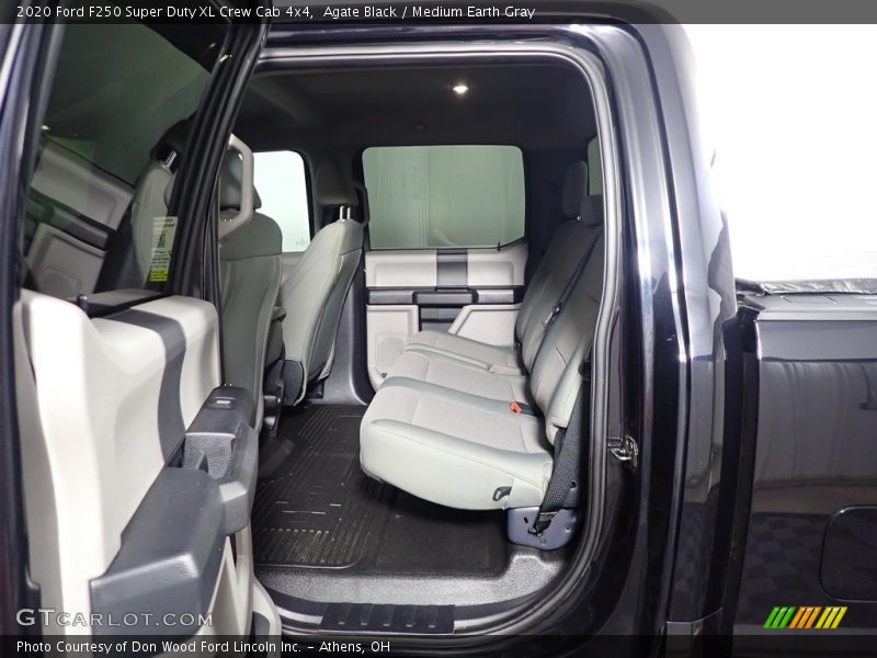 Agate Black / Medium Earth Gray 2020 Ford F250 Super Duty XL Crew Cab 4x4