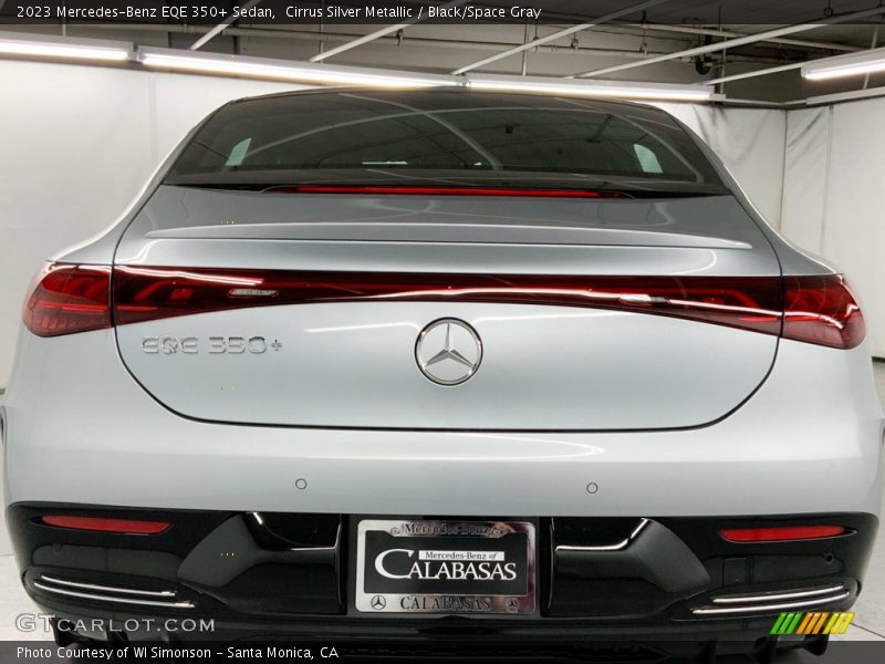 Cirrus Silver Metallic / Black/Space Gray 2023 Mercedes-Benz EQE 350+ Sedan