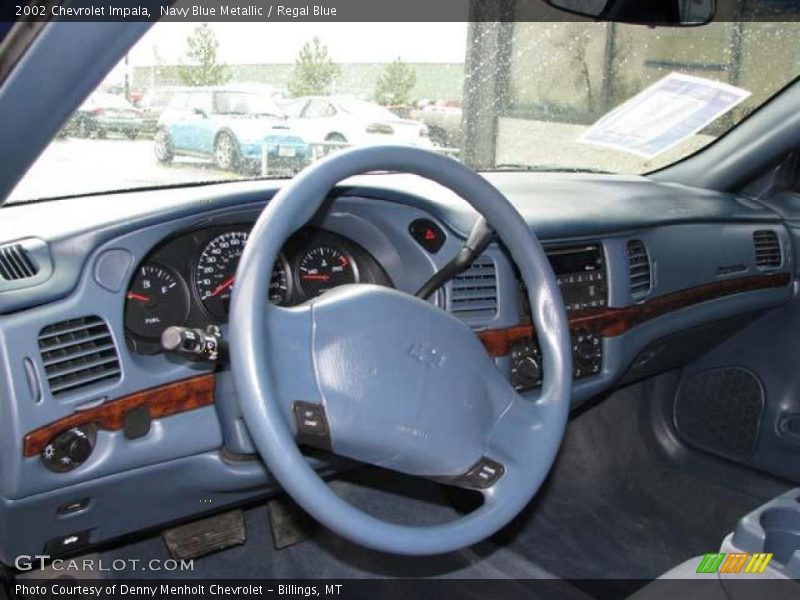 Navy Blue Metallic / Regal Blue 2002 Chevrolet Impala