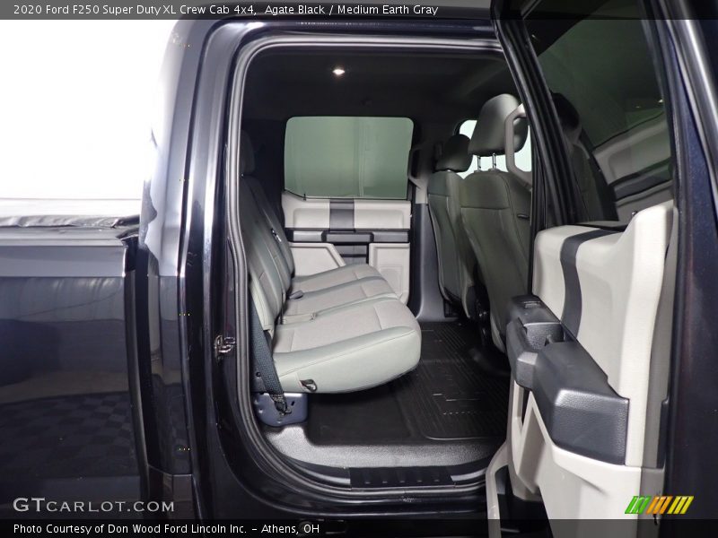 Agate Black / Medium Earth Gray 2020 Ford F250 Super Duty XL Crew Cab 4x4
