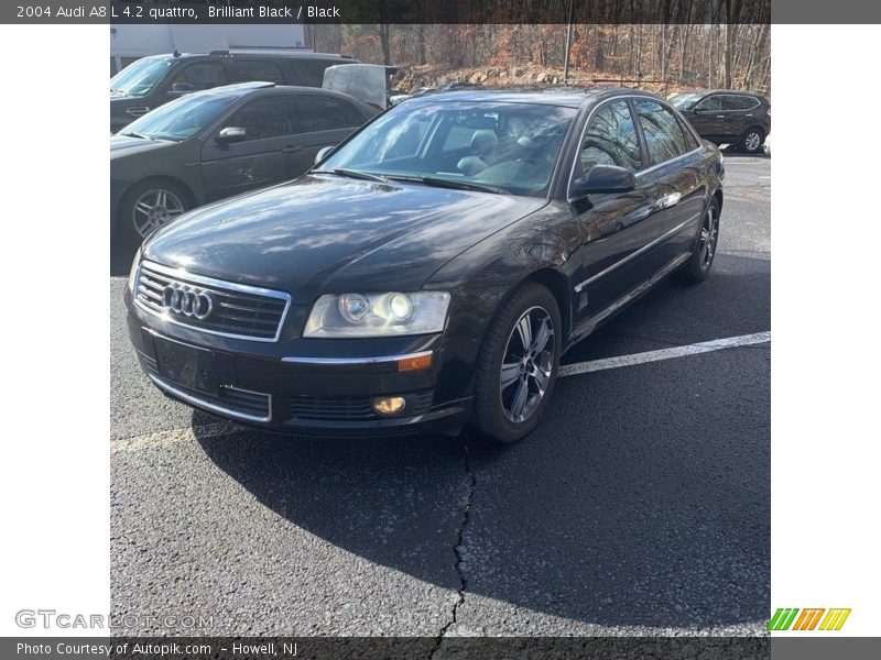 Brilliant Black / Black 2004 Audi A8 L 4.2 quattro