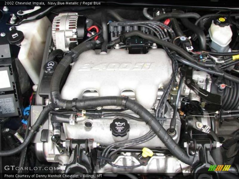 Navy Blue Metallic / Regal Blue 2002 Chevrolet Impala