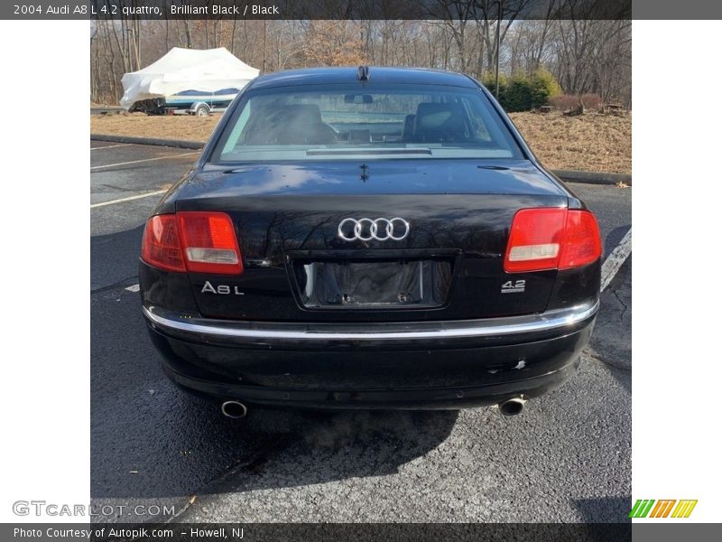 Brilliant Black / Black 2004 Audi A8 L 4.2 quattro