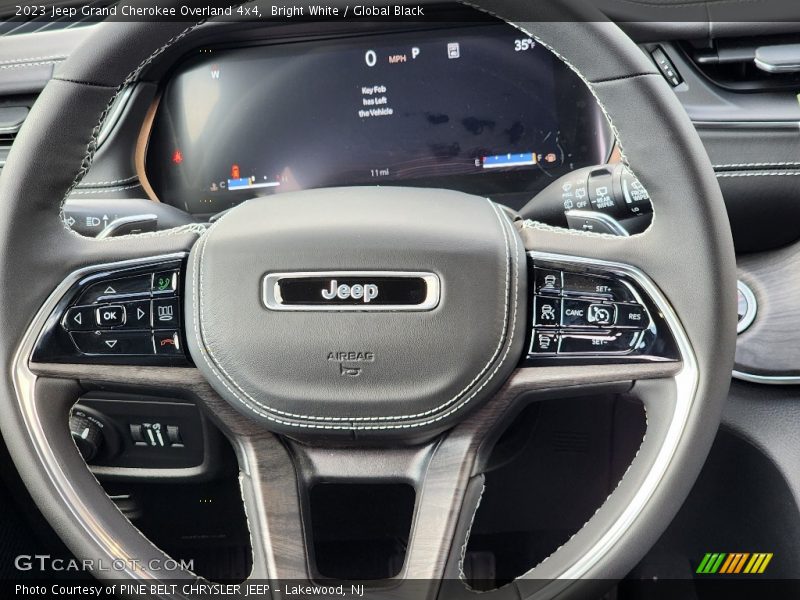  2023 Grand Cherokee Overland 4x4 Steering Wheel