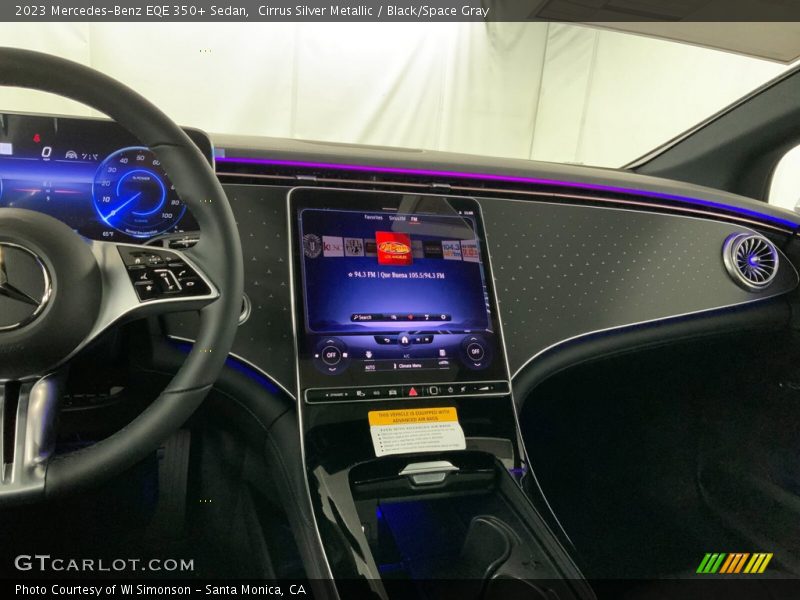 Dashboard of 2023 EQE 350+ Sedan