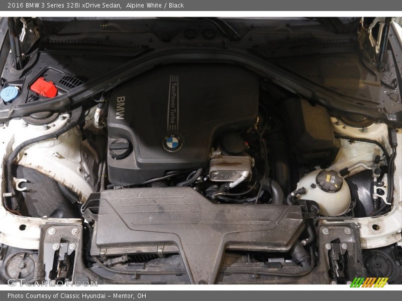 Alpine White / Black 2016 BMW 3 Series 328i xDrive Sedan