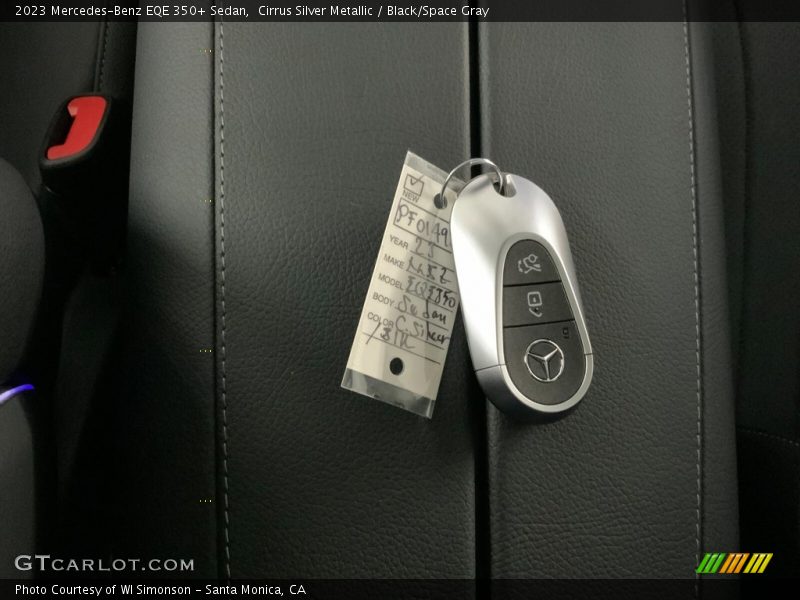 Keys of 2023 EQE 350+ Sedan