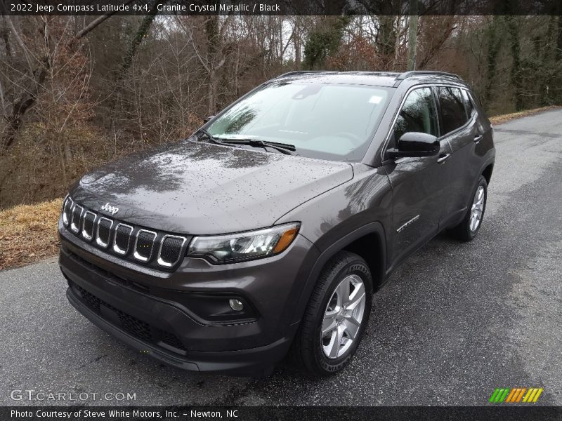 Granite Crystal Metallic / Black 2022 Jeep Compass Latitude 4x4