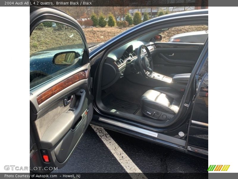 Brilliant Black / Black 2004 Audi A8 L 4.2 quattro
