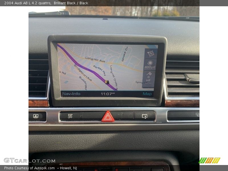 Brilliant Black / Black 2004 Audi A8 L 4.2 quattro