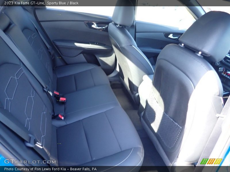 Sporty Blue / Black 2023 Kia Forte GT-Line
