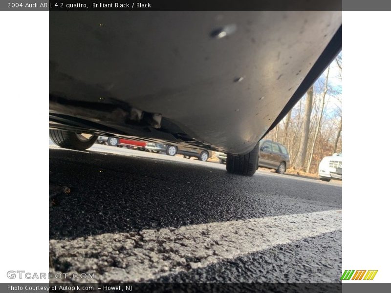 Brilliant Black / Black 2004 Audi A8 L 4.2 quattro