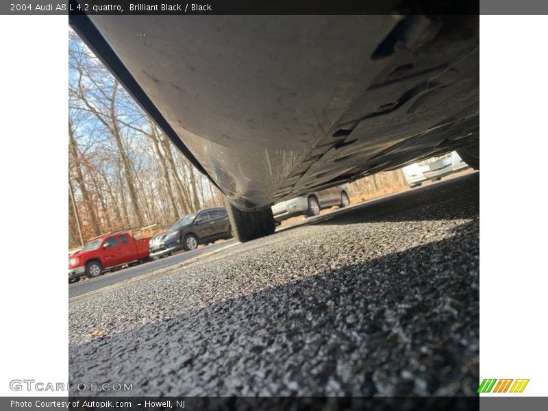 Brilliant Black / Black 2004 Audi A8 L 4.2 quattro
