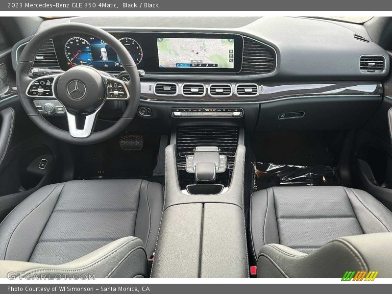 Dashboard of 2023 GLE 350 4Matic
