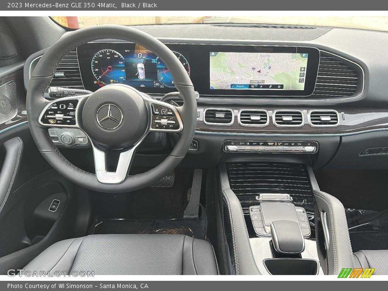 Dashboard of 2023 GLE 350 4Matic