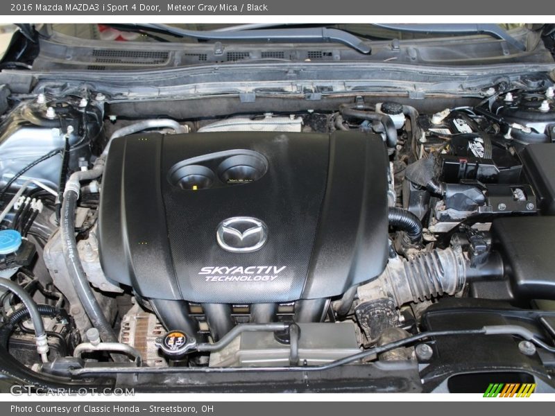  2016 MAZDA3 i Sport 4 Door Engine - 2.0 Liter SKYACTIV-G DI DOHC 16-Valve VVT 4 Cylinder