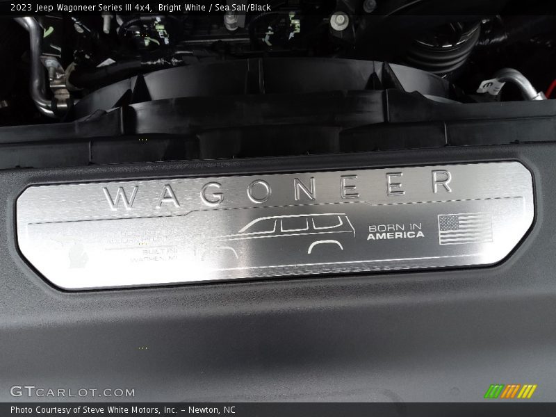 Info Tag of 2023 Wagoneer Series III 4x4