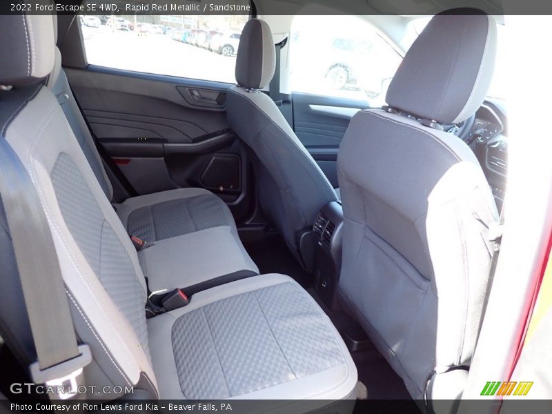Rapid Red Metallic / Sandstone 2022 Ford Escape SE 4WD