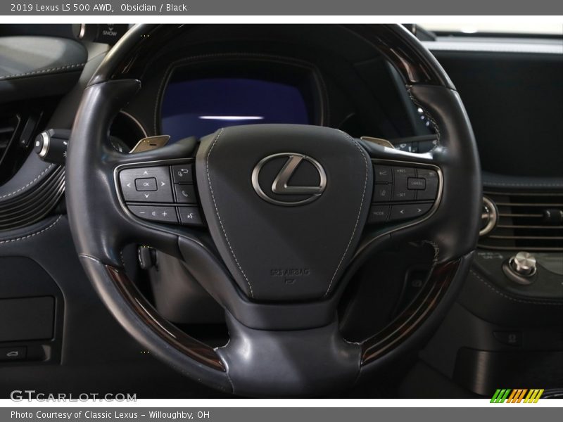 Obsidian / Black 2019 Lexus LS 500 AWD