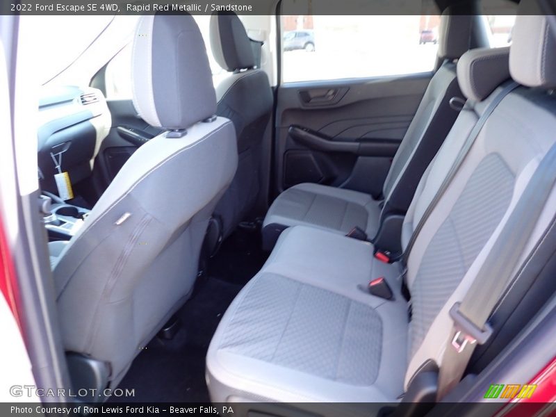 Rapid Red Metallic / Sandstone 2022 Ford Escape SE 4WD