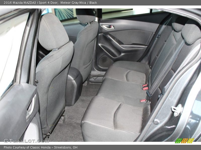 Rear Seat of 2016 MAZDA3 i Sport 4 Door