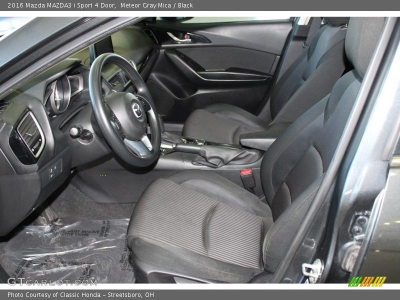 Front Seat of 2016 MAZDA3 i Sport 4 Door