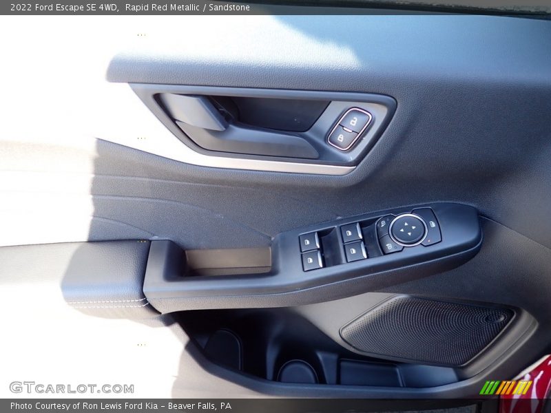 Rapid Red Metallic / Sandstone 2022 Ford Escape SE 4WD